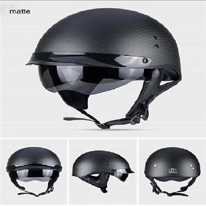 کاربن فائبر موٹر سائیکل ہیلمیٹ